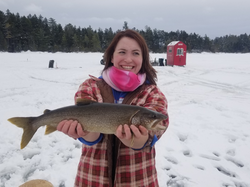 Ice Fishing For Lake Trout